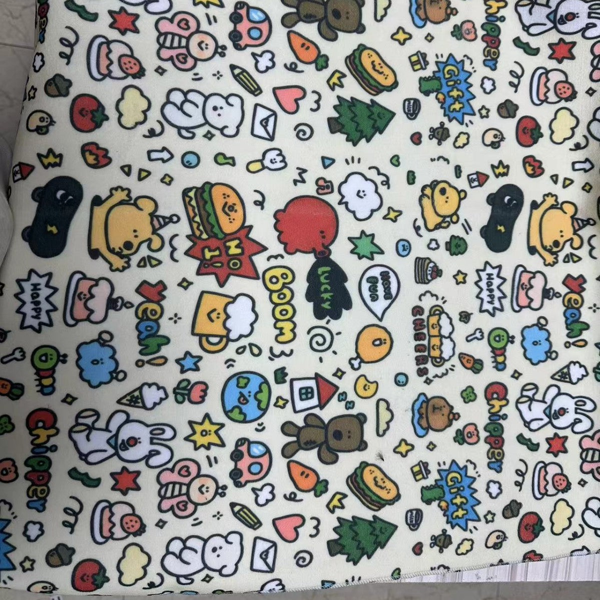 Magic Pet Wrap with colorful cartoon pattern on a white background