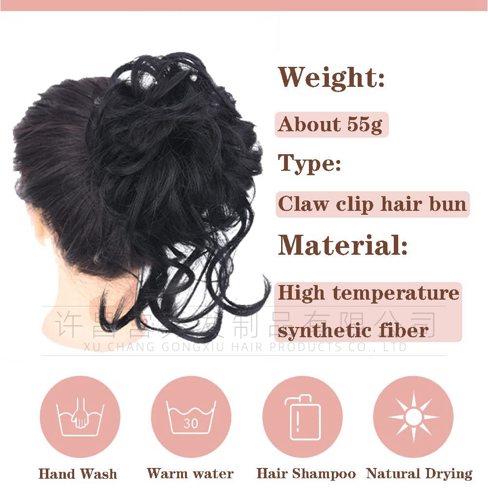 Messy Bun Hair Extension