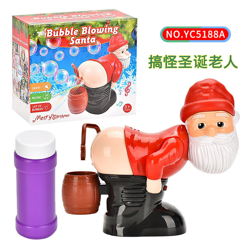 Farting Santa Bubble Machine