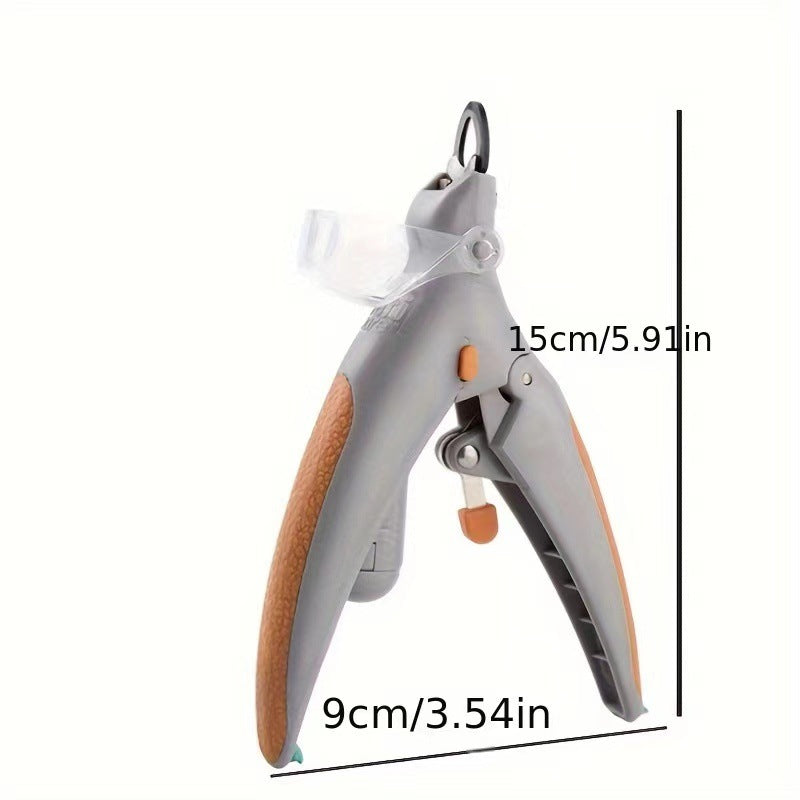 LED Pet Nail Clippers with LED light pet cat and dog nail clippers polishing pet cleaning supplies