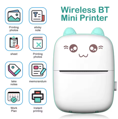 Inkless Mini Printer